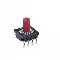 NKK Switches FR01KR16P-S Rotary Switches 10MM HEXA 16P SHAFT REAL CODED