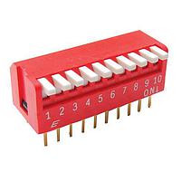 E-Switch KAP1109E DIP Switches 9P DIP SWITCH SPST PCB PIANO UNSEALED