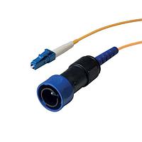 Bulgin PXF4050CAB Fiber Optic Cable Assemblies Flex to LC fiber conn 10M OM3