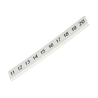 PHOENIX CONTACT 0808626:0011 Zack Strip ZBF 4.LGS:CONSEC NUMBERS 11-20