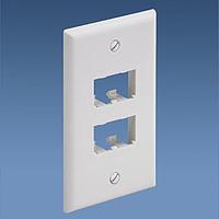 Panduit CFP4EI Wire Ducting & Raceways Faceplate 4 Port Classic Electric Ivo