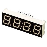 Vishay General Semiconductor TDCR1050M LED Displays 7-Seg Clock module 10mm red m.plex c.a.