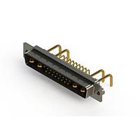 EDAC 629-21W4250-1T2 Mixed Contact D-Sub Connectors Right-angle Power Combo D-Sub Connector