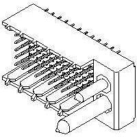 Molex 73944-7216 Headers HDM BP Pol/Gde Opt S Opt ST 30 SAu 144Ckt