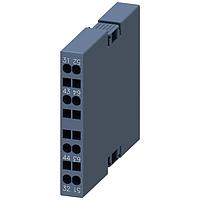 SIEMENS 3RH29212DA11 Control Switches AUX. SWITCH LATERAL 1NO+1NC S0 SPRING