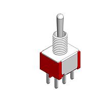 Dailywell 1MD3T1B1M2QES Toggle Switches SWITCH TOGGLE DPDT