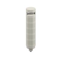 Banner Engineering TL70YOWQ Tower Lights TL70 Tower Light; Black Housing: 3-Color Indicator; Voltage: 12-30 V dc; Environmental Rating: IP65; Input: Bimodal; Colors: Yellow Orange White; 5-pin M12 Integral QD