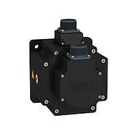 SCHNEIDER BCH2MM1523CF6C AC, DC & Servo Motors 130mm, 1.5kW, IP65, w/ key, brk, MIL con