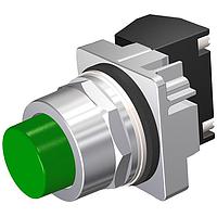 SIEMENS 52PM8B3J Pushbutton PUSHBUTTON,MOM,GRN,EXTENDED,2POS,1NC