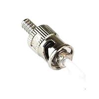 Amphenol Fiber Optics 953-106-50250-P Fiber Optic Connectors ST FOP Conn, 250um, M/M, SS Ferrule/Body, 900um/3mm Boot,Step-Crimp,Dust Cap