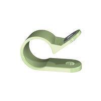 Essentra Components NM-6-F6 Cable Mounting & Accessories MS25281-F6, Loop Clamp , Green,3/8 in Hold