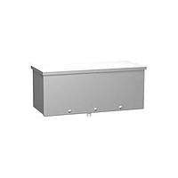 Hammond Manufacturing C3RWT1260 Wire Ducting & Raceways Type 3R Wiring Trough - 12x12x60 - Steel/Gray