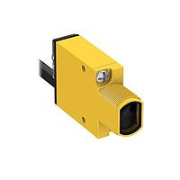 Banner Engineering SM312CV2 Photoelectric Sensors MINI-BEAM: Visible Red 650 nm Convergent; Focal Point: 43 mm; Input: 10-30 V dc; Output: Bipolar: 1 NPN; 1 PNP; 2 m (6.5 ft) Cable