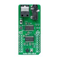 Mikroe MIKROE-5587 Audio IC Development Tools Audio DAC Click