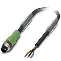 PHOENIX CONTACT 1681677 Sensor Cables / Actuator Cables M8 3P SRT MALE 3.0M SAC-3P-M 8MS/3 0-PUR