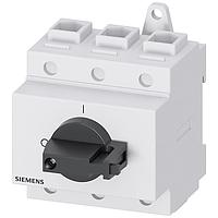SIEMENS 3LD28300TK11 Rotary DISC SW 125A KNOB DIST BOARD BLK 3P