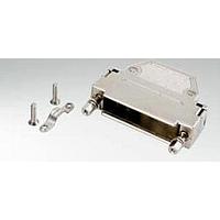 Amphenol CONEC 165X11009X Two Piece Backshell 9P PLASTIC HOOD W/ STR CBL EXIT SCRWLCK