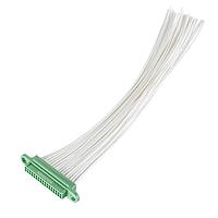 Harwin G125-FC13405F0-0450L Single Ended 1.25MM F/L CA 2X17 450MM 26AWG