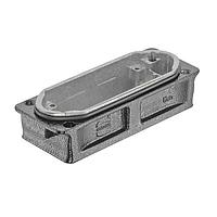 HARTING 09405100311 Hoods 10B HPR Compact Bulkhead Housing, Screw Locking