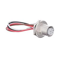 AMP Connectors - TE Connectivity 1-2823590-2 Sensor Cables / Actuator Cables M12 A-CODE 5,FEMALE FRONT PANEL MOUNT
