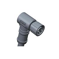 Amphenol LTW 8-03BFFM-SR7A03 Sensor Cables / Actuator Cables M8 Circular Metric Connector, A Code, Metal, 3A, 03 pins, Female Connector, Female Contact, Right Angle, Screw Thread, Overmolded, Length 3000mm, IP67 Mated