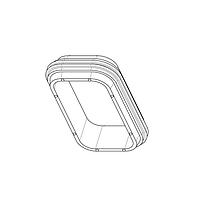 DEUTSCH - TE Connectivity 1010-058-1206 Accessories SEAL, INTF, 12P, RED-ORG, SL RET, DT