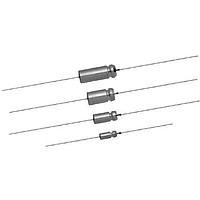 Vishay 138D187X0025T2 Tantalum Wet Hermetically Sealed Wet Tantalum Silver Case TANTALEX Capacitors, Hermetically-Sealed
