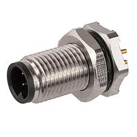 Stewart Connector SS-12600-001 Connectors M5 A-CODE PLUG FRONT FASTENED SOLDER TYPE