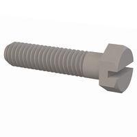 Essentra Components 3231218137 Slotted Hex Slotted Hex Screw, 5/16-18 Thread, 1 3/8 Lg