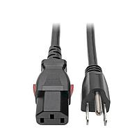 Tripp Lite P006-L01 AC Power Cord w/Lock 1FT 5-15P TO LOCKING C13 PWRCD