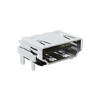 Amphenol Commercial Products G45AA1902100H1HR Amphenol HDMI2.1, A, Right Angle, Standard SMT, gold flash, CH=3.605