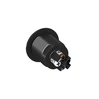 Banner Engineering S18LWBOPQP S18L General Purpose Indicators S18 EZ-LIGHT - 18 mm - IP67; Three Color: White Blue Orange; 10-30 V dc PNP Input; 6 in 4-pin M12 Pigtail QD