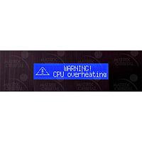 Matrix Orbital BLC2021-BL-USB-WB PC Bay Inserts, LCD Characters 20x2 White Txt, USB Blue Background