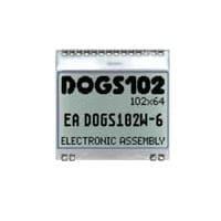 DISPLAY VISIONS EA DOGS102W-6 Graphic LCD Displays FSTN (+) Transflect White Background