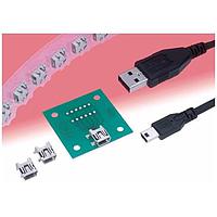 Hirose Electric UX20-MB-5P Mini USB Type B Connectors USB2.0 STD CONN PLUG STR