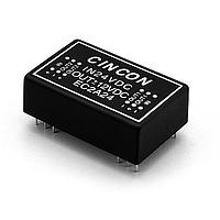 Cincon EC2A13N-S Isolated DC-DC Converter, 1 to 1.5 Watt, Unregulated Output, 12VDC Input, 15VDC Output, 500VDC min. Isolation, Non-Conductive Black Plastic, Negative Logic, SMD