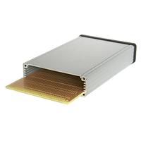 BusBoard Prototype Systems KBOX3-AL-SV-POW Component Kits Silver Alum Box 3U 160 x 103 x 30.5mm