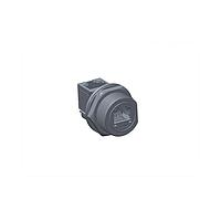 Amphenol LTW RDP-5SPFFV-SCM7001 Circular Backshell RJ, Large Size, Plastic, 1.5A, Cat 5e, Circular, Screw Thread, Jack 90  (Vertical), Receptacle, IP67 Mated