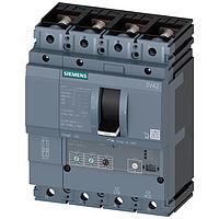 SIEMENS 3VA21107HL420AA0 Line Protection BRKR 3VA21 4P 100A 110KA ETU3-LI NUT