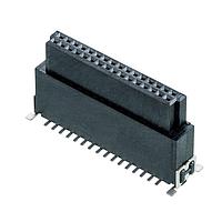 Harwin M55-6023242R Connectors 16+16P FEMALE DIL VERT SMT CONN T&R