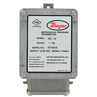 Dwyer 608-01B Differential Pressure Transmitter, 0.1 inH2O, 4-20 mA, NEMA 4X, FM Safe (Differential, 0.25 inH₂O, NPT Female, 1/4 in, IP65, NEMA Type 4X)