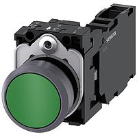 SIEMENS A6X30142435 Standard Switches PUSHBUTTON. GREEN