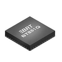 Bridgetek BT881Q-T Capacitive Touch TFT graphics controller IC with in-built cap touch and audio functionality, QFN-48, Tray