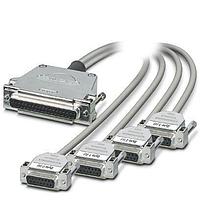 PHOENIX CONTACT 1119210 D-Sub Cables CABLE-D37F/4XD15F/10 0M/ETHA