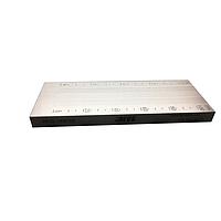 Bevs 1908/100 Double Channel Grind Gauge (0-100μm, 10, 140×12.5)