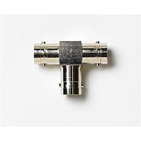 Pomona Electronics 6738 RF Adapters - Tee BNC (F/F/F) ADAPTER, 75 OHM