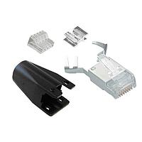 Stewart Connector SS-39200-093 Modular IP20 Modular Plug  Cat6a  8P 8C  Shielded  .056"-.062" Conductors  .315"-.335" Overall OD
