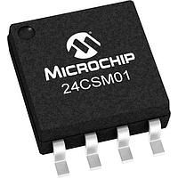 Microchip Technology 24CSM01T-E/SM EEPROM 1Mbit 3.4MHz I2C SERIAL , E-Temp, ECC, SOIJ