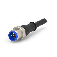 AMP Connectors - TE Connectivity 2273040-4 Sensor Cables / Actuator Cables M12 x 1.0 straight plug pigt A