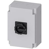 SIEMENS 3LD25664VD51 Rotary DISC SW 63A ENCL ROT HDL BLK 6P AUX